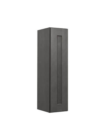 Shaker Cinder W0936 Single Door Wall Cabinet Closed