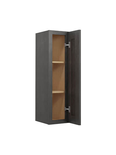 SCN-W0936: Shaker Cinder 9″ Single Door 36″ High Wall Cabinet