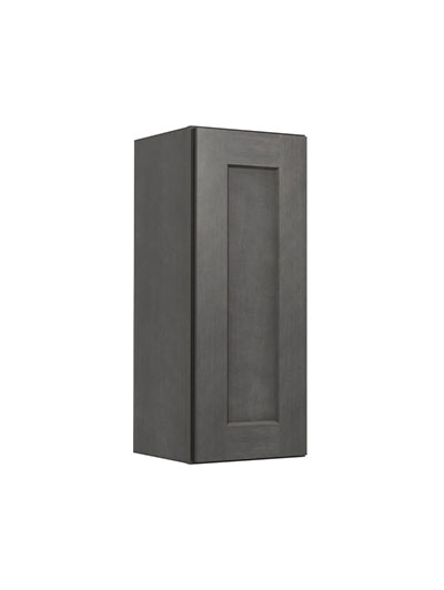 Shaker Cinder W1230 Single Door Wall Cabinet Closed