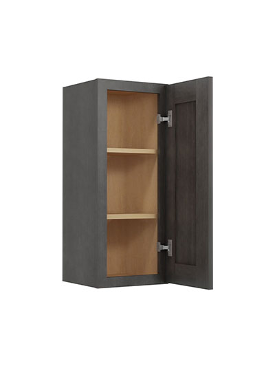 SCN-W1230: Shaker Cinder 12″ Single Door 30″ High Wall Cabinet