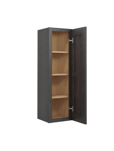 SCN-W1242: Shaker Cinder 12″ Single Door 42″ High Wall Cabinet