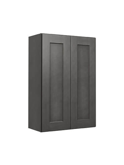Shaker Cinder W2436 Wall Cabinet Closed