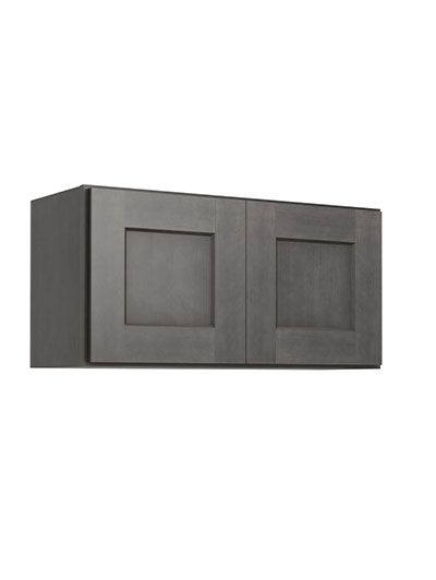 Shaker Cinder W3015 Bridge Cabinet Closed