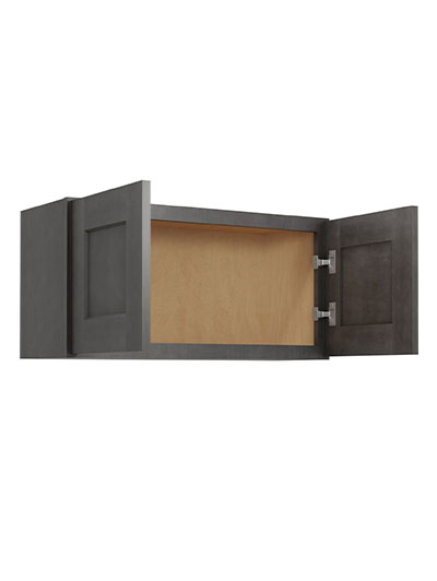 SCN-W3015: Shaker Cinder 30″ Bridge Cabinet 15″ High