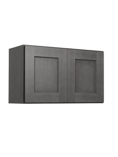 Shaker Cinder W3018 Bridge Cabinet Closed