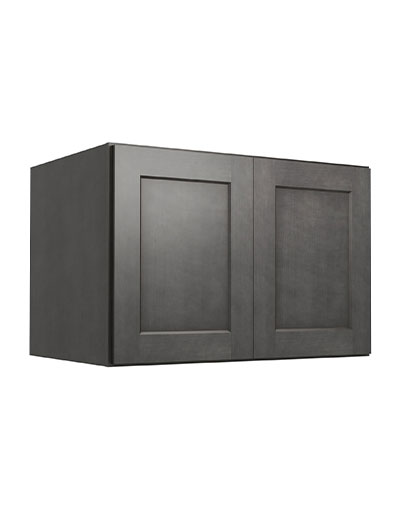 Shaker Cinder W362424 Wall Refrigerator Cabinet Closed