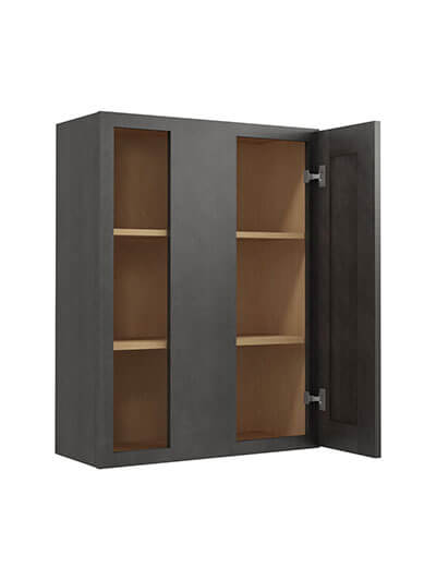 SCN-WBC2736: Shaker Cinder 27″ Wall Blind 36″ High Cabinet