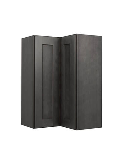 Shaker Cinder Wer2436 Wall Easy Reach Cabinet Closed