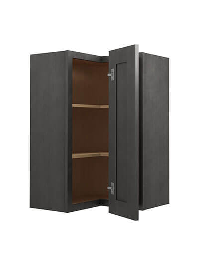 SCN-WER2436: Shaker Cinder 36″ High Wall Easy Reach Cabinet