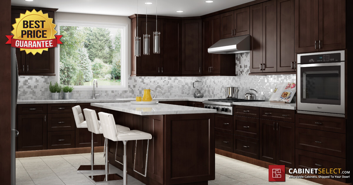 Espresso Kitchen Cabinets | CabinetSelect.com