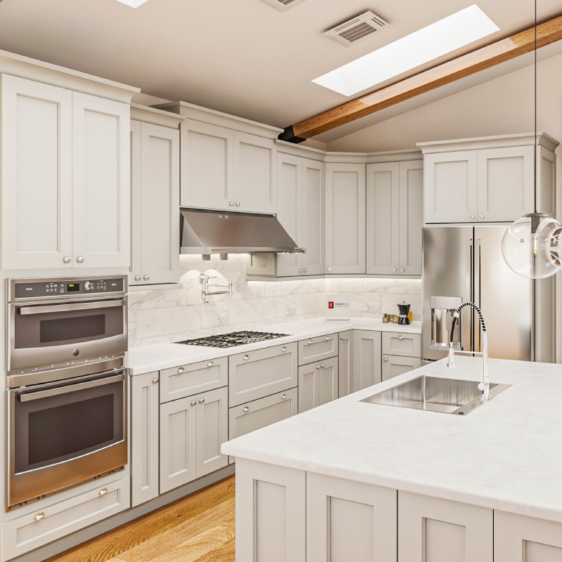 Rockport Grey Kitchen Cabinet | CabinetSelect.com