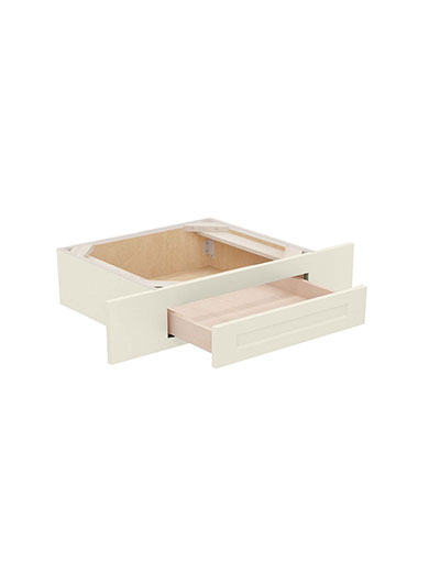 SA-VKD36: Shaker Antique White 36″ Vanity Knee Drawer