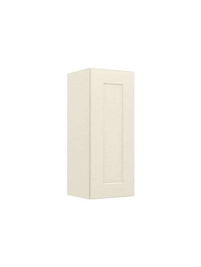 Shaker Antique White W1230 Wall Cabinet Closed