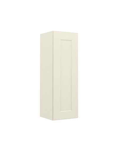 Shaker Antique White W1236 Wall Cabinet Closed