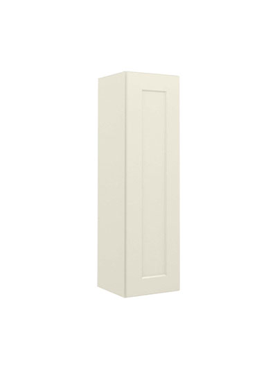 Shaker Antique White W1242 Wall Cabinet Closed