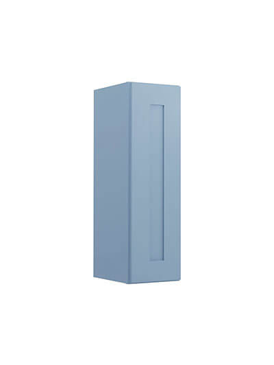 Xterra Blue Shaker W0930 Wall Cabinet Closed