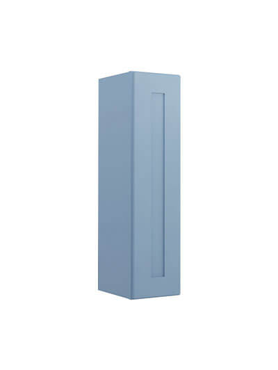 Xterra Blue Shaker W0936 Wall Cabinet Closed