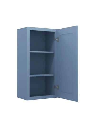 AX-W1836: Xterra Blue Shaker 18″ Wall Cabinet