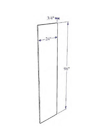 Natural Shaker Shelf Board