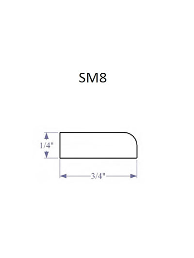 Natural Shaker Scribe Molding
