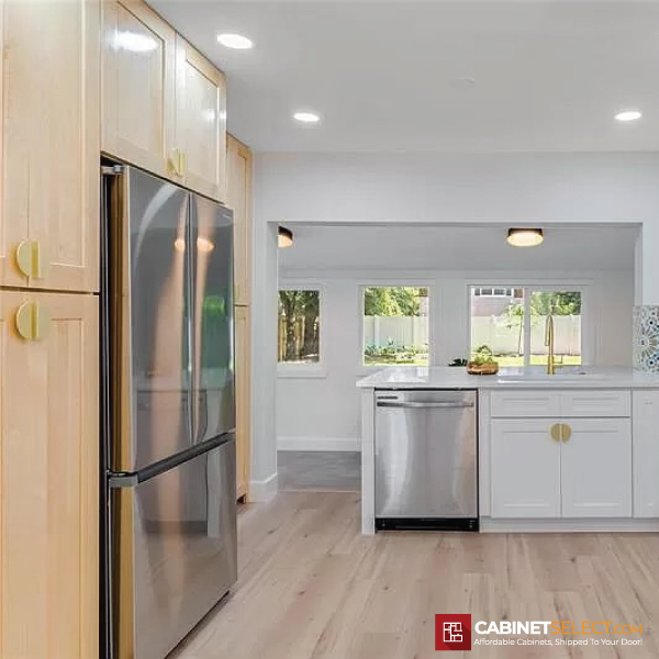 Unfinished Shaker Kitchen Cabinet Line Category | CabinetSelect.com