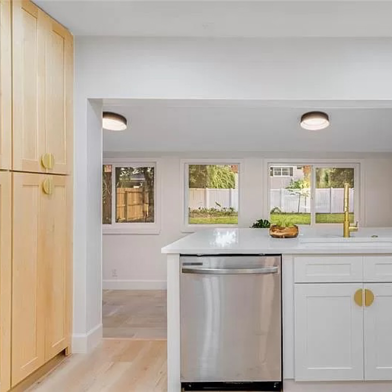 Unfinished Shaker Kitchen Wall Cabinet | CabinetSelect.com