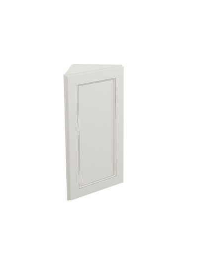 Townplace Crema Aw30 Angled Wall End Cabinet Closed