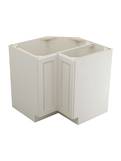 Townplace Crema Ls3612 Lazy Susan Base Cabinet Closed