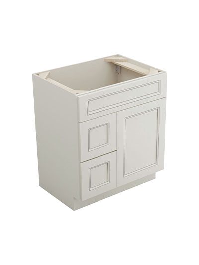 Townplace Crema S3021dl Left Drawer Vanity Closed