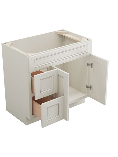 TQ-S3621BDL-34-1/2″: Townplace Crema 36″ Left Drawers (2) Vanity