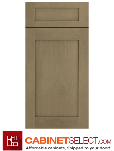 Natural Shaker Door Sample | CabinetSelect.com
