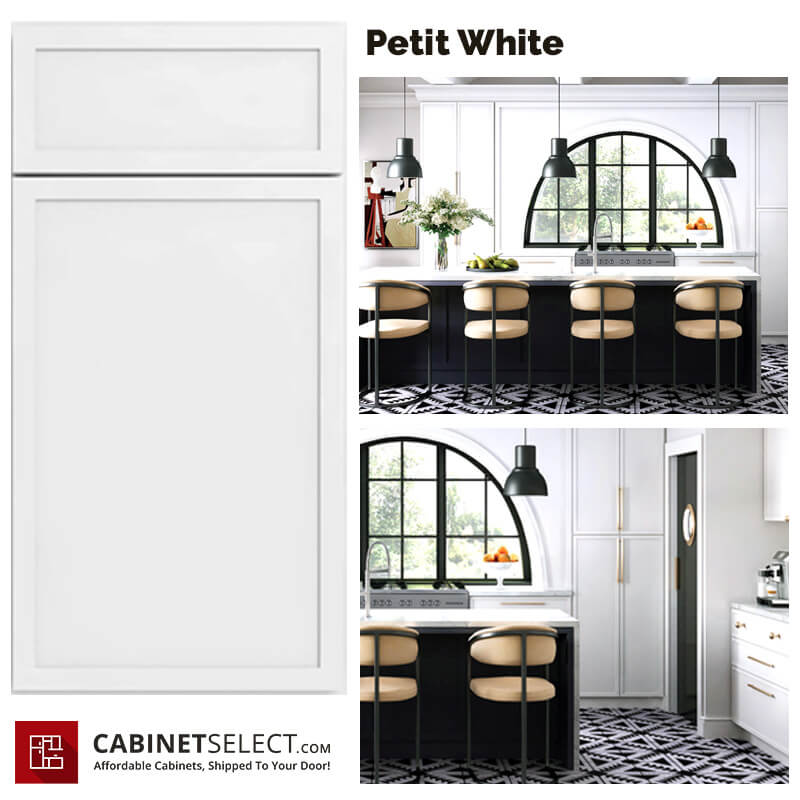 Petit White Shaker Cabinets – 10ft Run