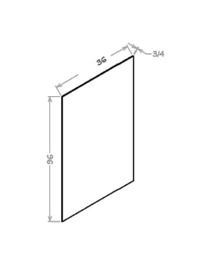 SU-S3696: Ready-to-Finish Shaker 36″ by 96″ Finished Shelf Board
