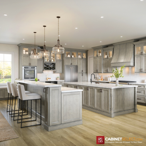 Oxford Mist Kitchen Cabinet Line