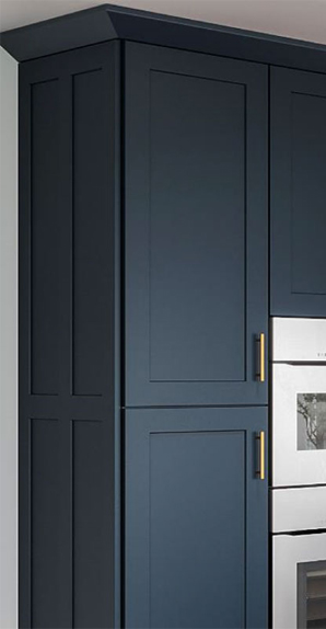 Oceana Blue Shaker Wall Kitchen Cabinet