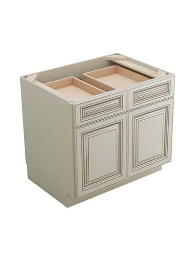 Signature Pearl B33b Base Cabinet Closed