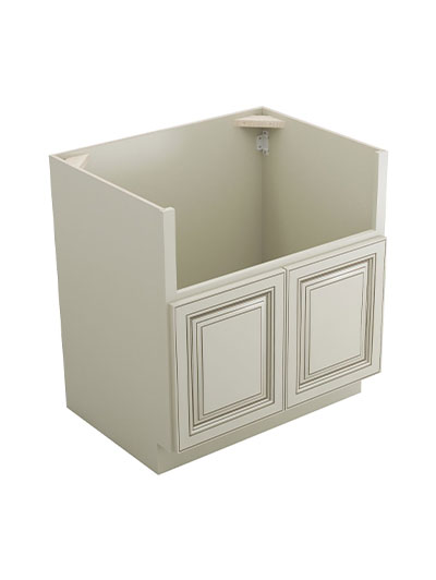 Signature Pearl Fsb33b Farm Sink Base Cabinet Closed