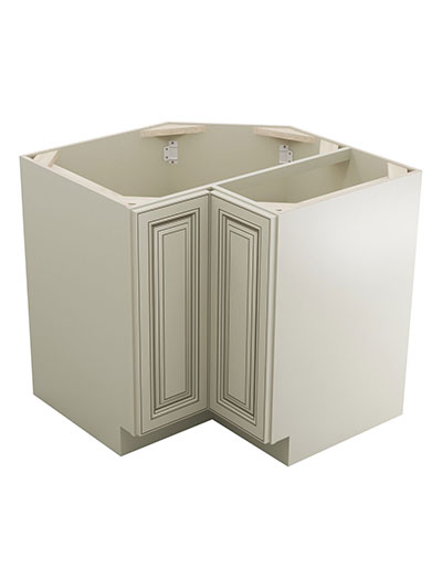 Signature Pearl Ls3612 Lazy Susan Base Cabinet Closed