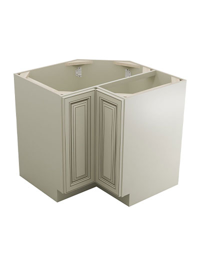 Signature Pearl Ls3612s Easy Reach Corner Cabinet Closed