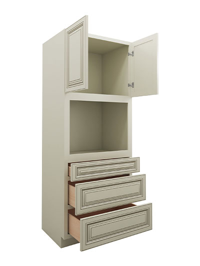 SL-OC3390B: Signature Pearl 33″ 3 Drawer 2 Door Oven Cabinet