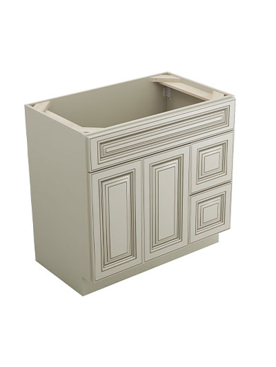Signature Pearl S3621bdr Right Drawer Vanity Closed