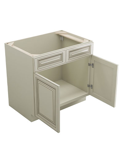 SL-SB36B: Signature Pearl 36″ 2 Door Sink Base Cabinet
