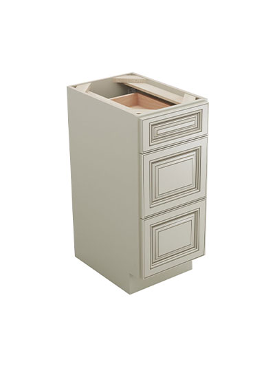 Signature Pearl Svb1521 Three Drawer Base Vanity Closed