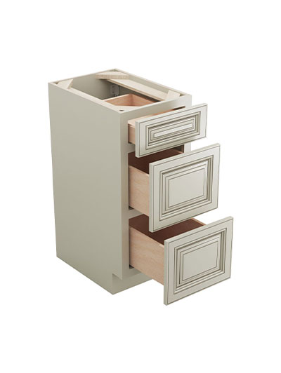 SL-SVB1821-34-1/2″: Signature Pearl 18″ Three Drawer Base vanity