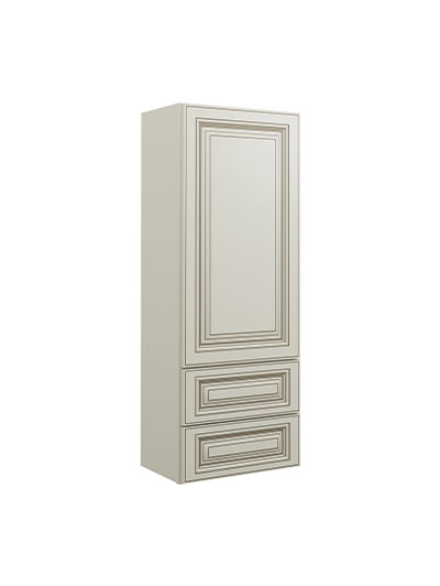 Signature Pearl W2d1848 2 Drawer Wall Cabinet Closed