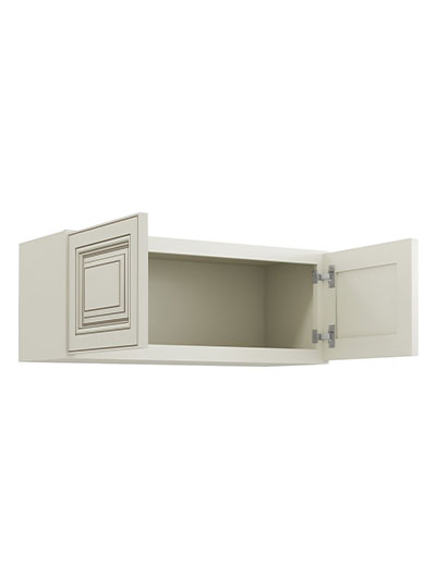 SL-W3012B: Signature Pearl 30″ Double Door Bridge Wall Cabinet