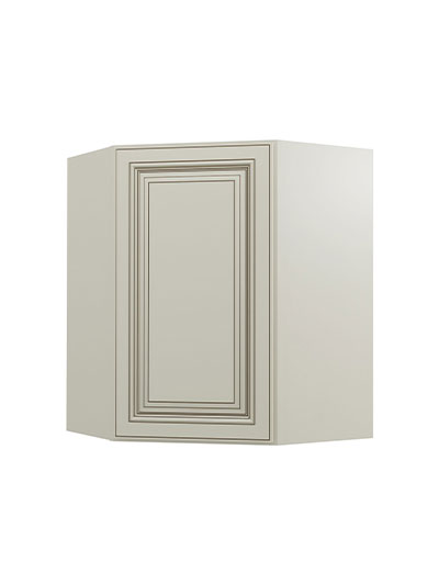 Signature Pearl Wdc2430 Diagonal Corner Wall Cabinet Closed