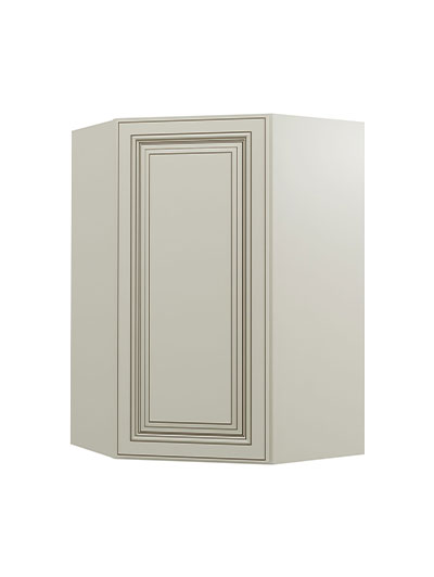 Signature Pearl Wdc2436 Diagonal Corner Wall Cabinet Closed