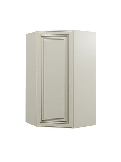 Signature Pearl Wdc2442 Diagonal Corner Wall Cabinet Closed
