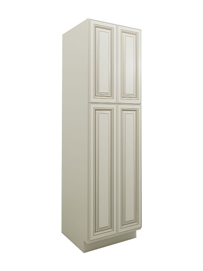 Signature Pearl Wp2484b 4 Door Pantry Cabinet Closed